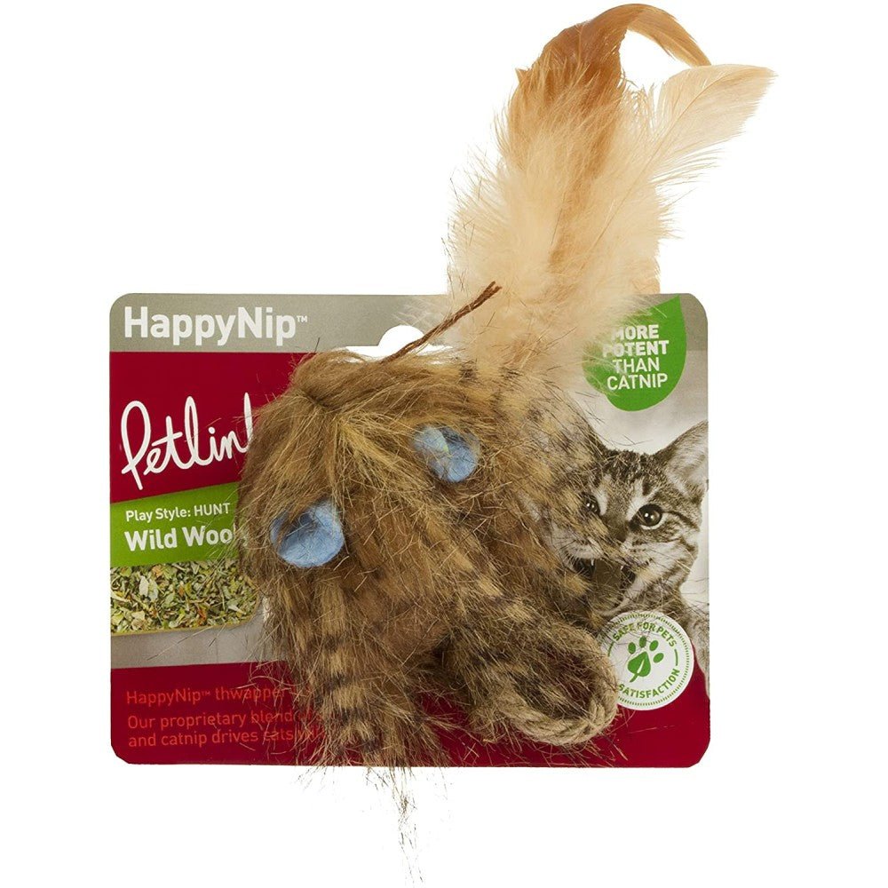 Petlinks® HappyNip⢠Wild Wooly⢠Long Tailed Mouse Cat Toy