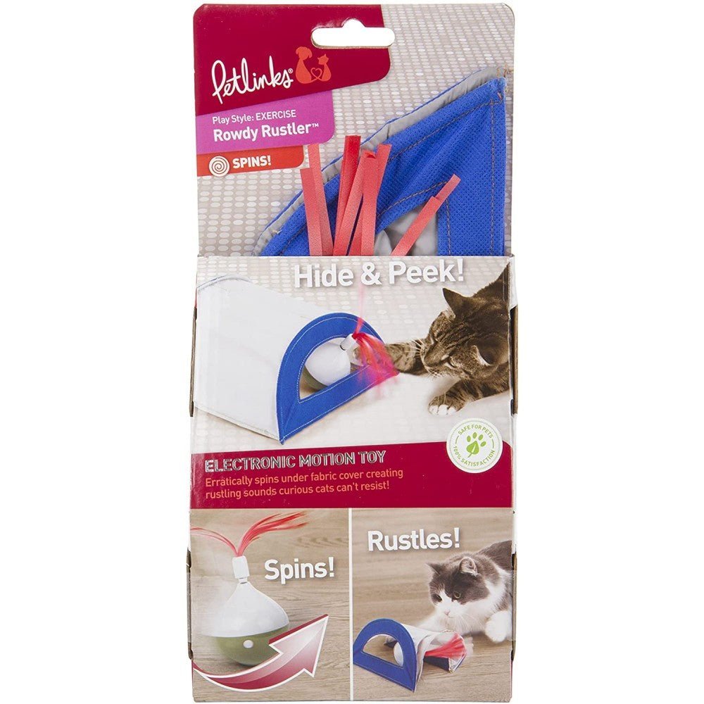 Petlinks® Rowdy Rustler⢠Electronic Motion Cat Toy