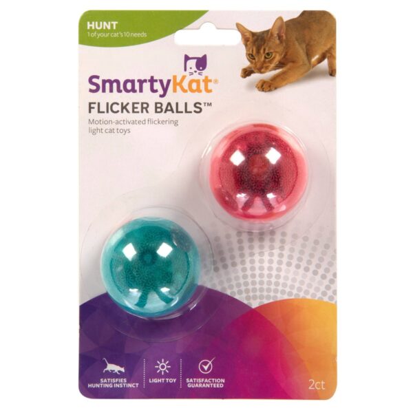 SmartyKat® Flicker Balls Cat Toy