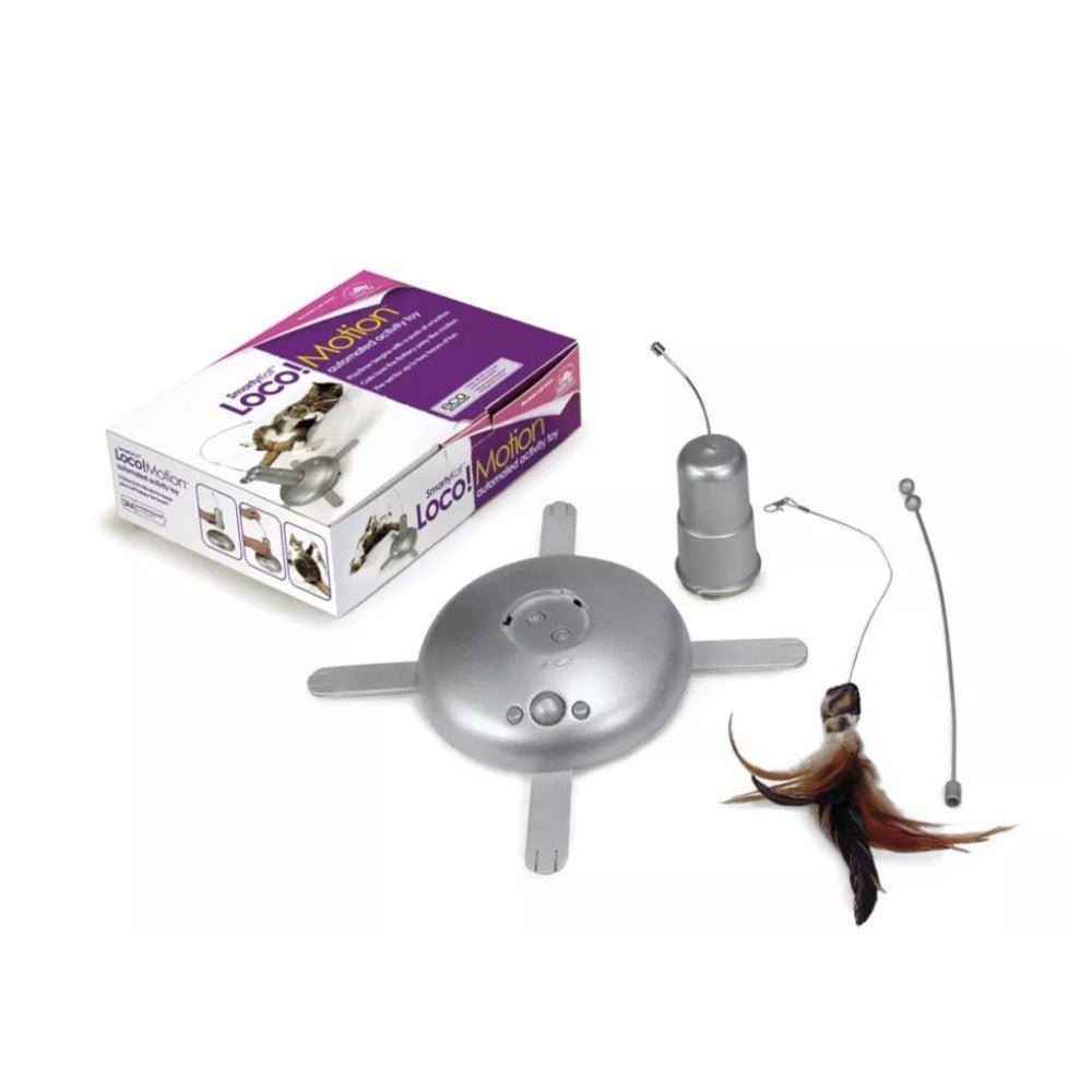 SmartyKat® Loco Motion™ Wand Electronic Motion Cat Toy