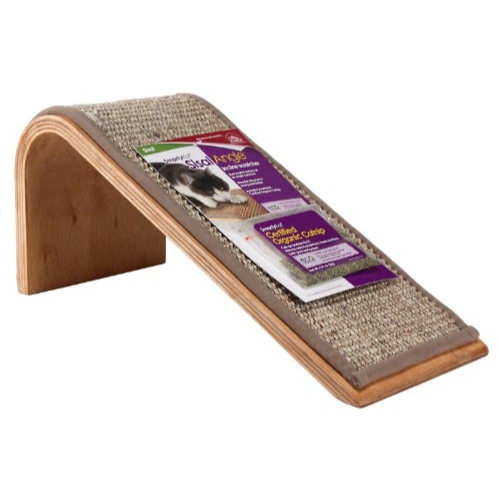 SmartyKat® Sisal Angle™ Ramp Cat Scratcher with Catnip