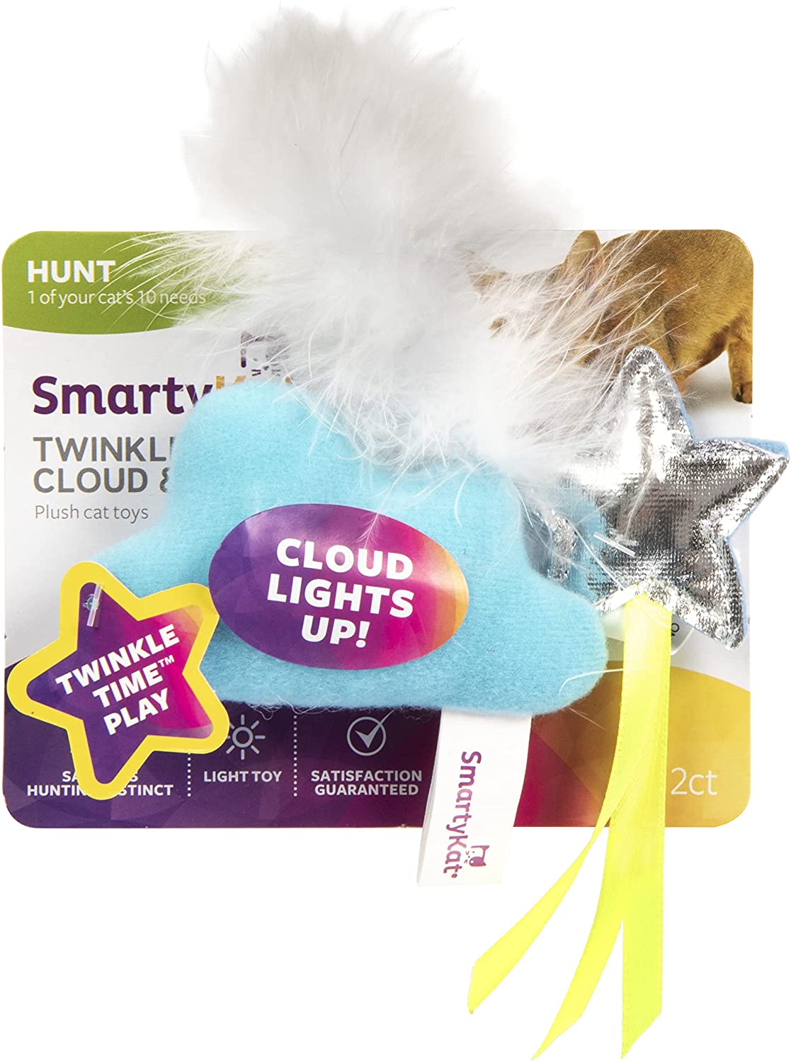 SmartyKat® Twinkle Time Cloud with Star