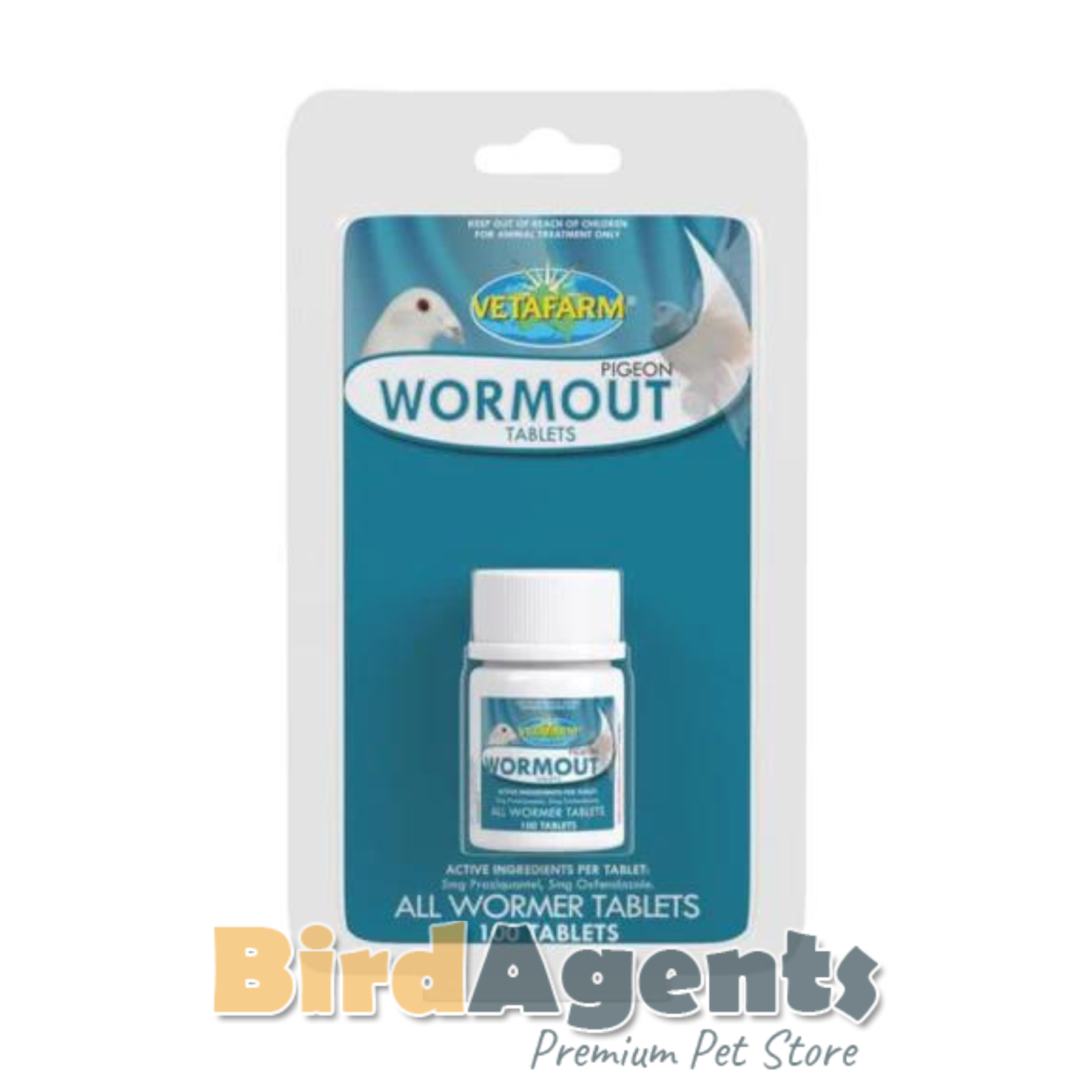 Pigeon Wormout Tablets β Complete Intestinal Worm Control for Pigeons