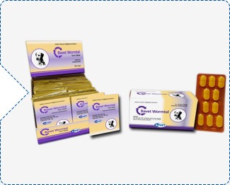 Bavet Wormtal Deworming Tablet For Dogs (1 Tablet)