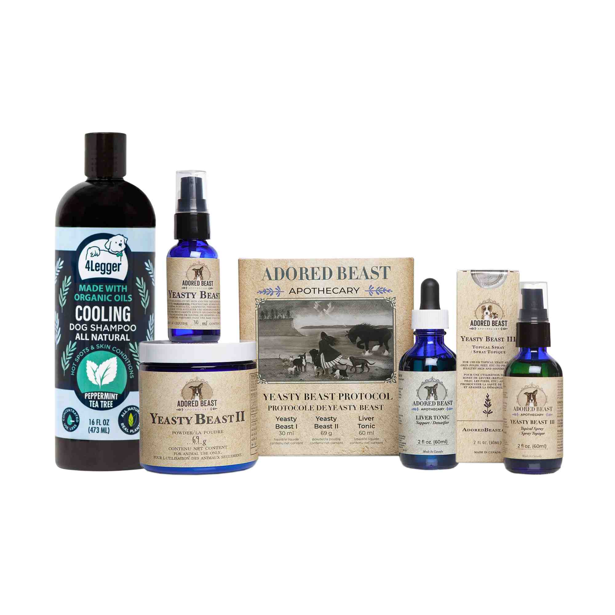 Yeasty Dog Support Bundle