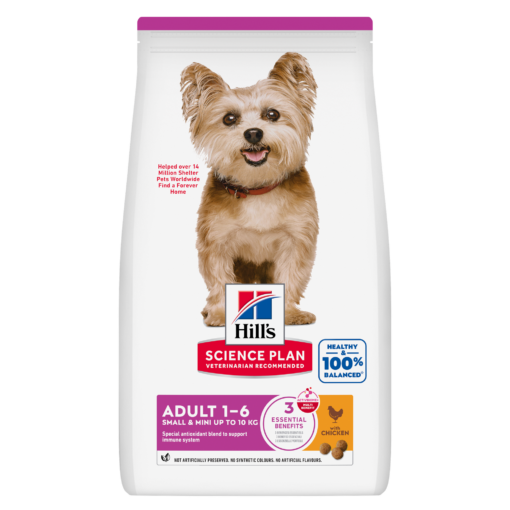 Hill’s Science Plan Small & Mini Adult Dog Food With Chicken