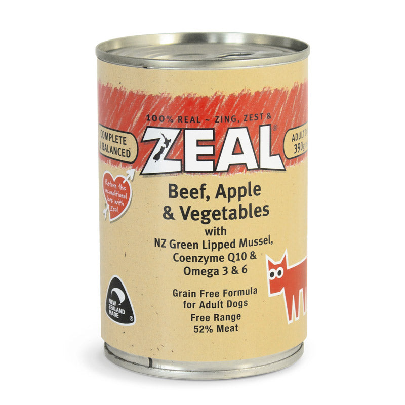 Zeal - Beef, Apple &amp; Vegetables (390g)
