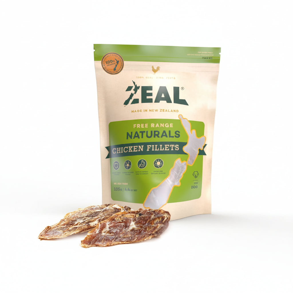 Zeal Dried Chicken Fillets 125g