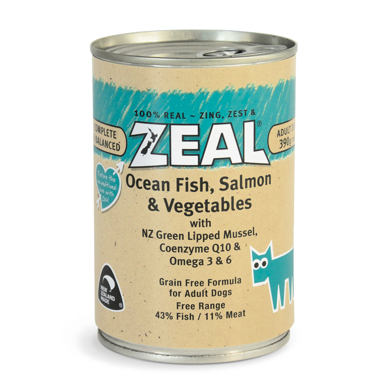 Zeal - Ocean Fish, Salmon &amp; Vegetables (390g)