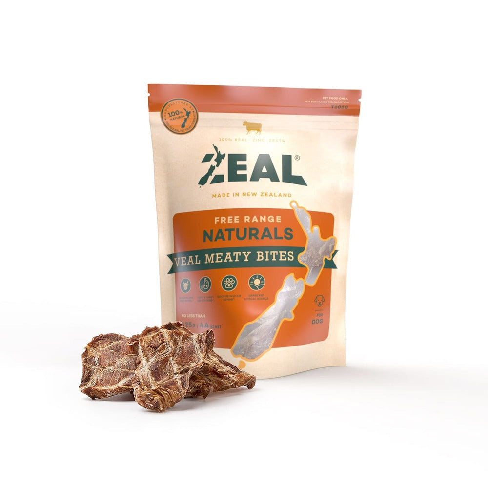 ZEAL Veal Meaty Bites 125gr
