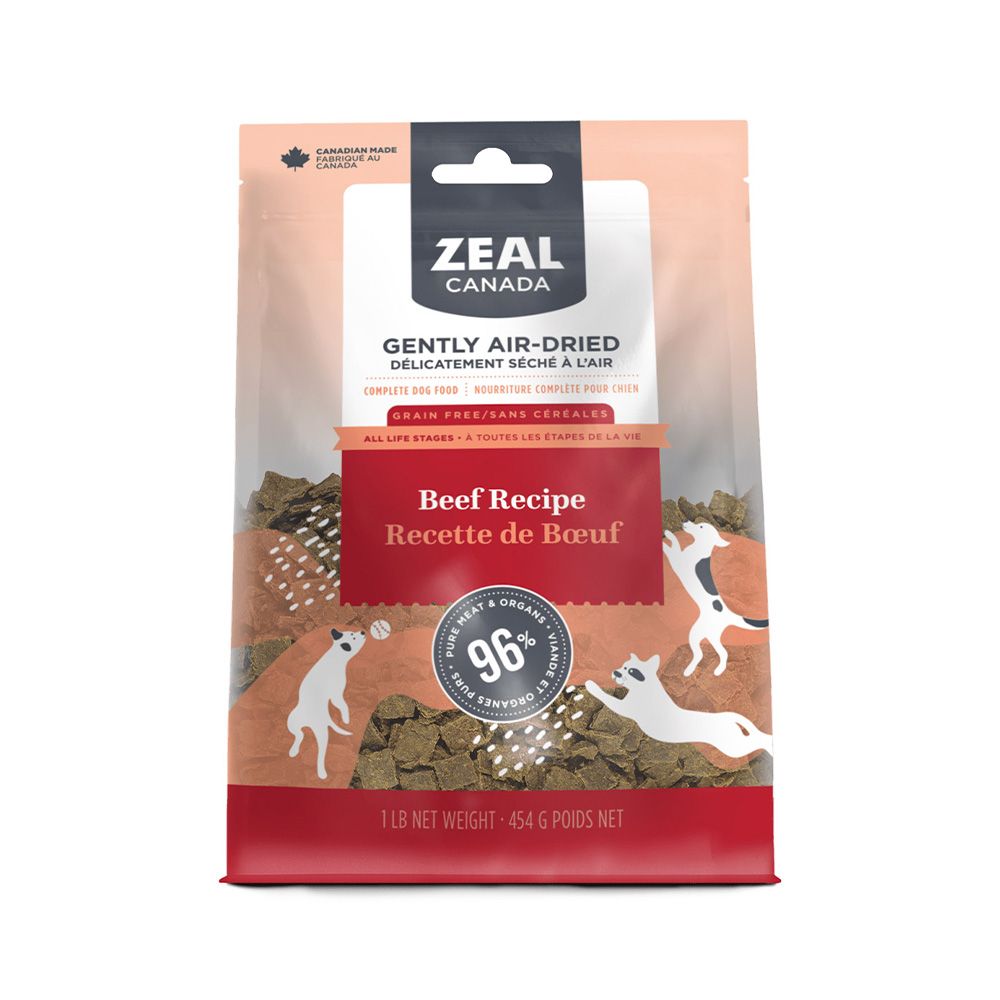 Zeal Gently Air-Dried Beef Recipe Dry Dog Food - 2.5 Kg