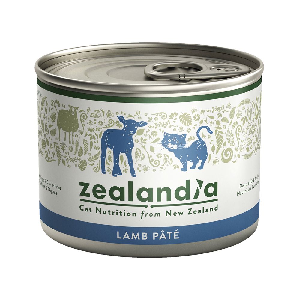 Zealandia Lamb Pate Canned Cat Food - 185 g