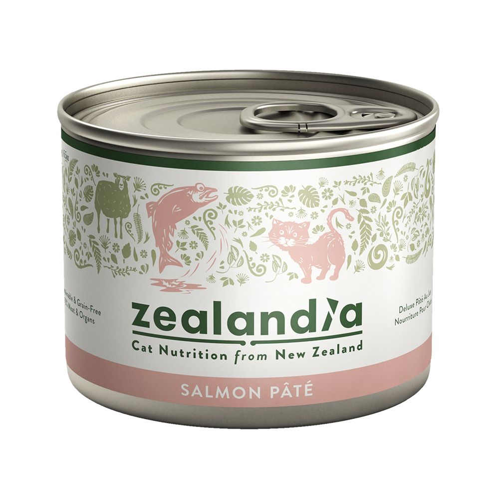Zealandia Salmon Pate Canned Cat Food - 185 g