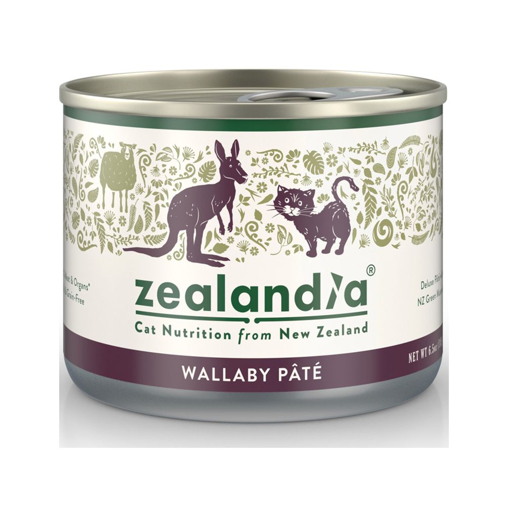 Zealandia Wallaby Pate Canned Cat Food - 170 g