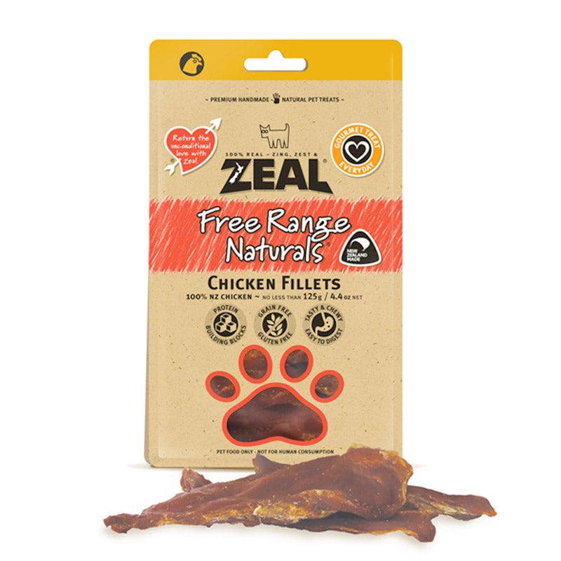Zeal - Dried Chicken Breast Fillet 125G