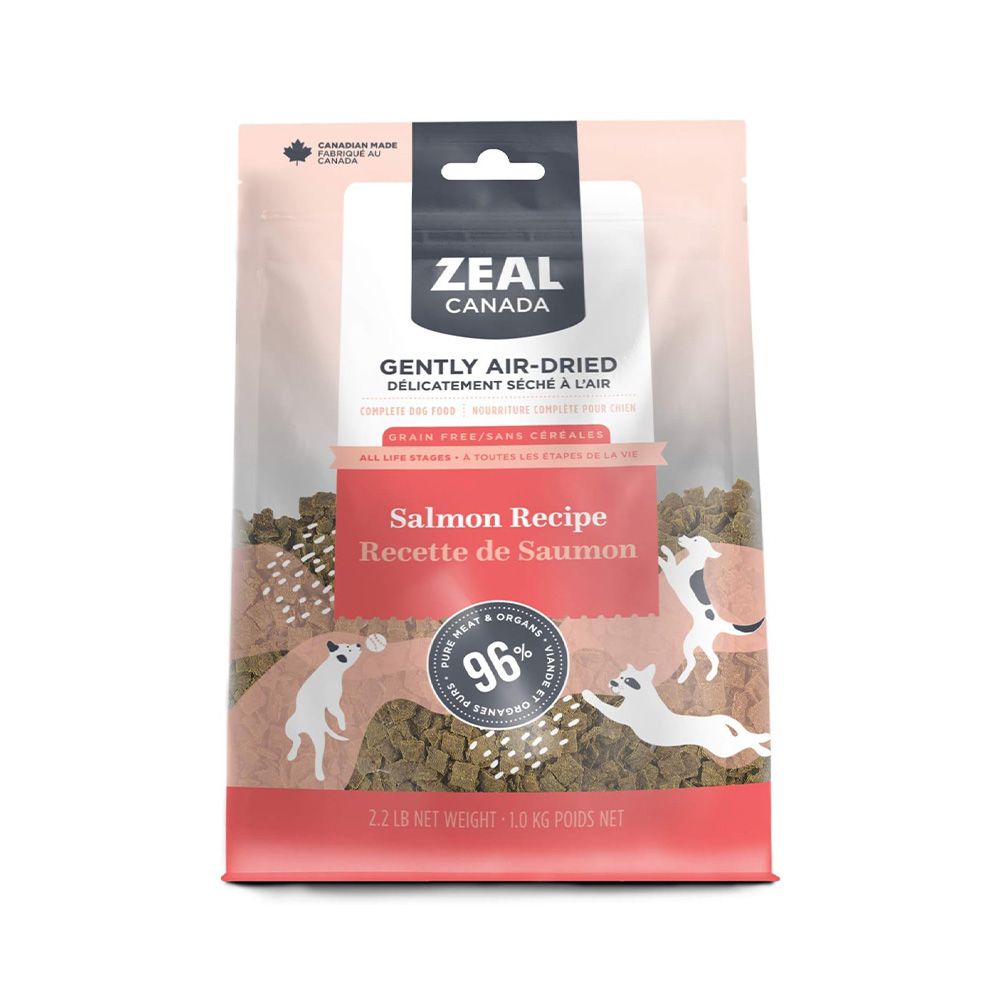 Zeal Gently Air Dried Salmon Recipe Dry Dog Food - 1 kg