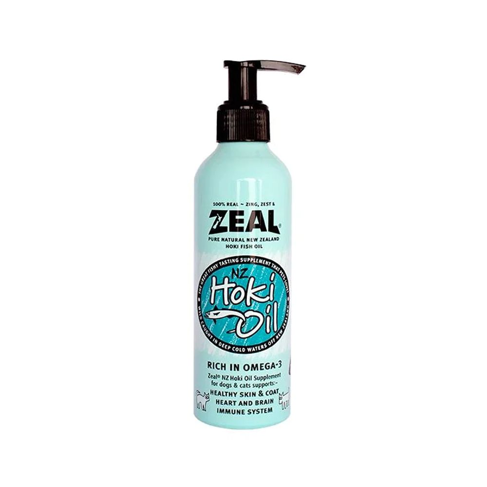 Zeal Natural Hoki Fish Oil for Cats & Dogs - 225 ml