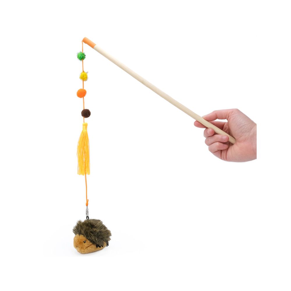 ZippyClaws ZippyStick-Hedgehog Cat Toy