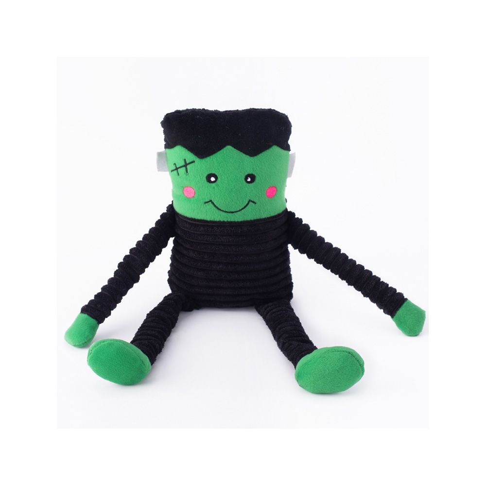 ZippyPaws Halloween Crinkle Frankenstein’s Monster Dog Toy