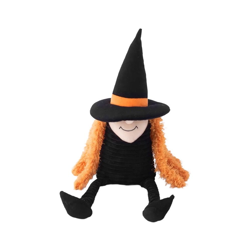 Zippypaws Halloween Crinkle Witch Dog Toy