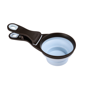 2 in 1 Silicone Measuring Cup with Food Bag Clip