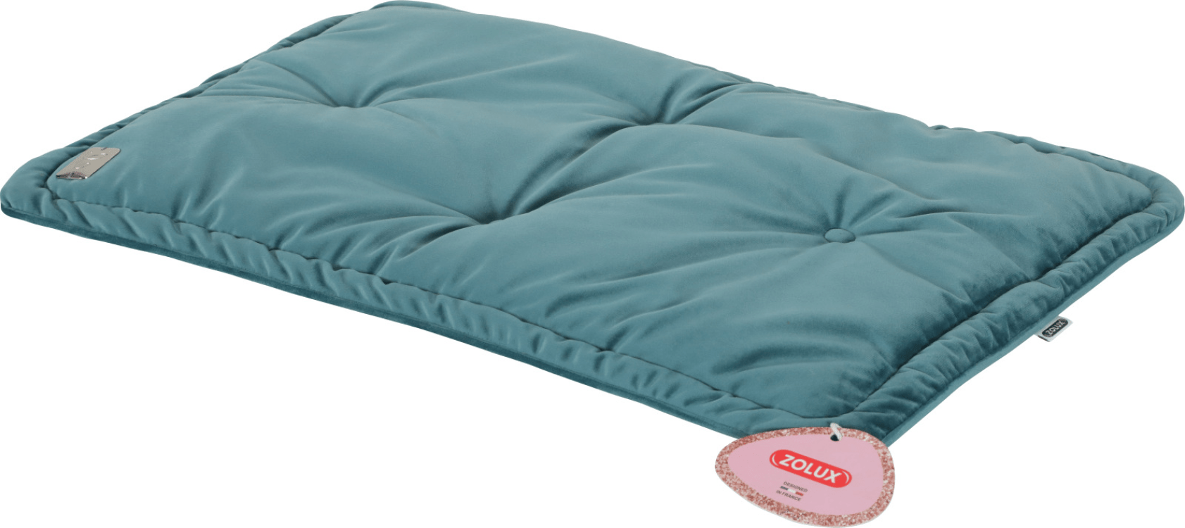 Zolux Chambord Chesterfield Duvet, 59cm - Peacock Green