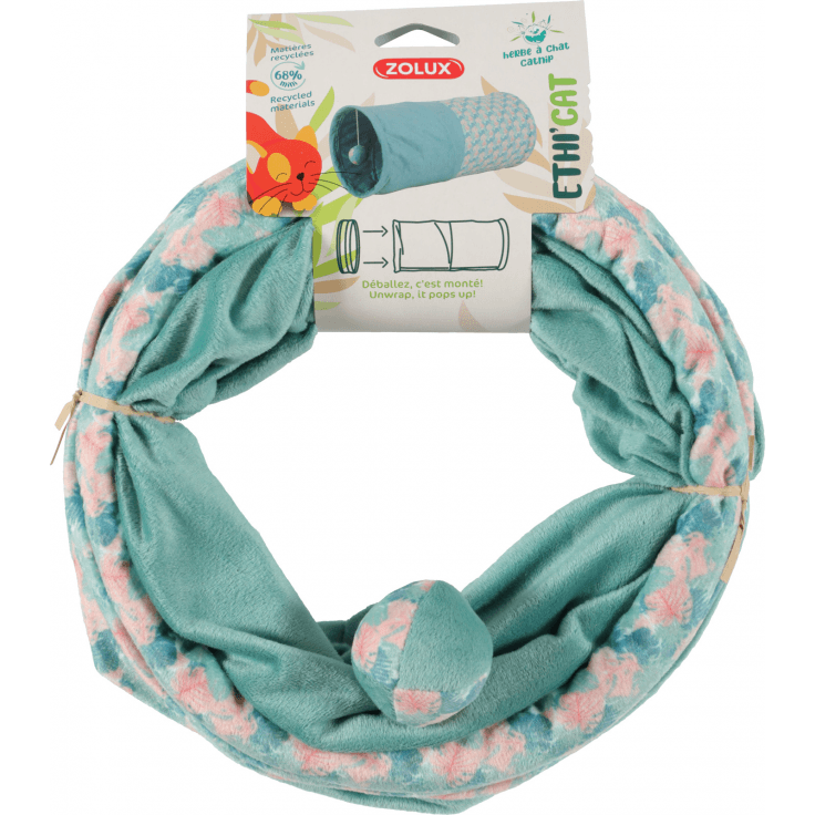 Zolux Ethicat Leaf Tunnel Cat Toy