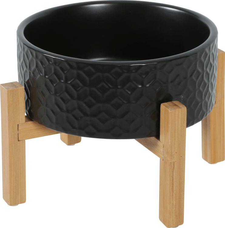 Zolux Keramo Ceramic Bowl Solo Black -700 ml