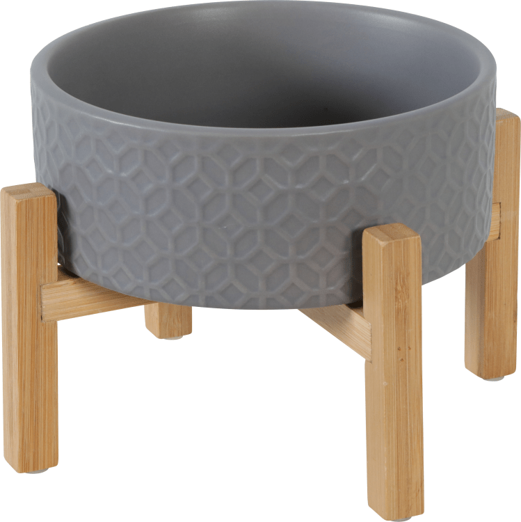 Zolux Keramo Ceramic Bowl Solo Grey -700 ml