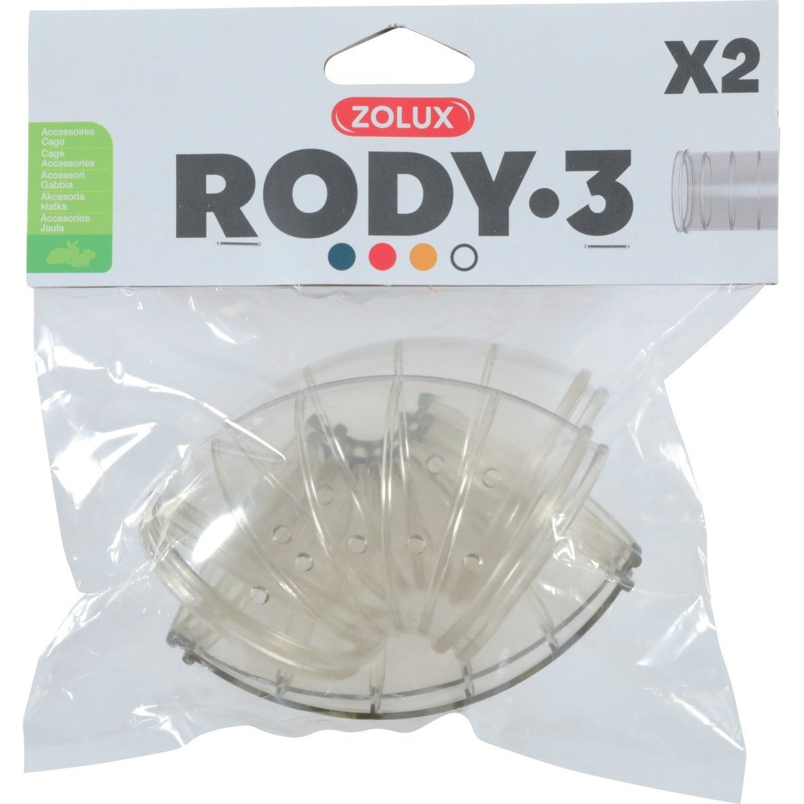 Zolux Rody.3 Elbow Tube X2
