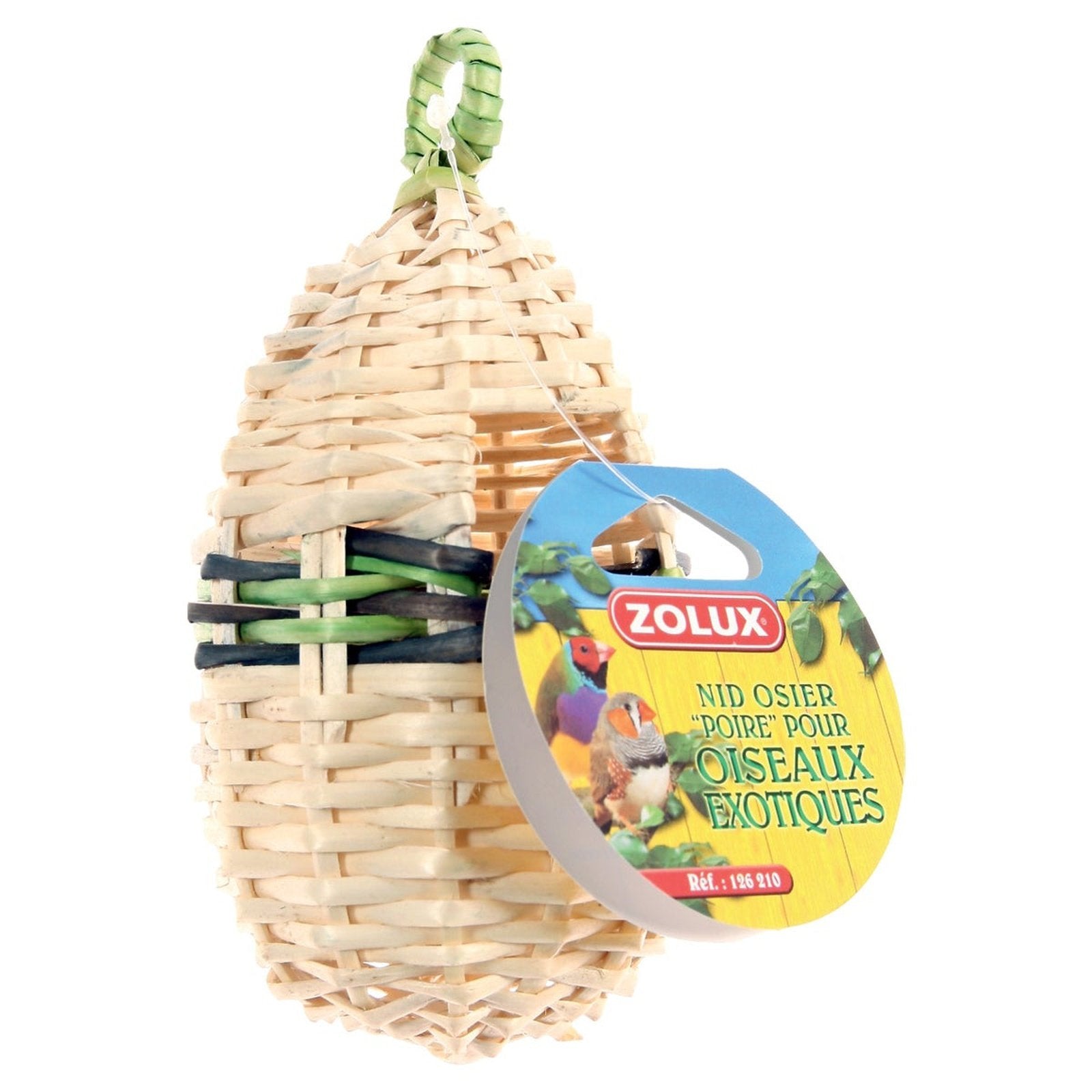 Zolux Wicker Pear Nest