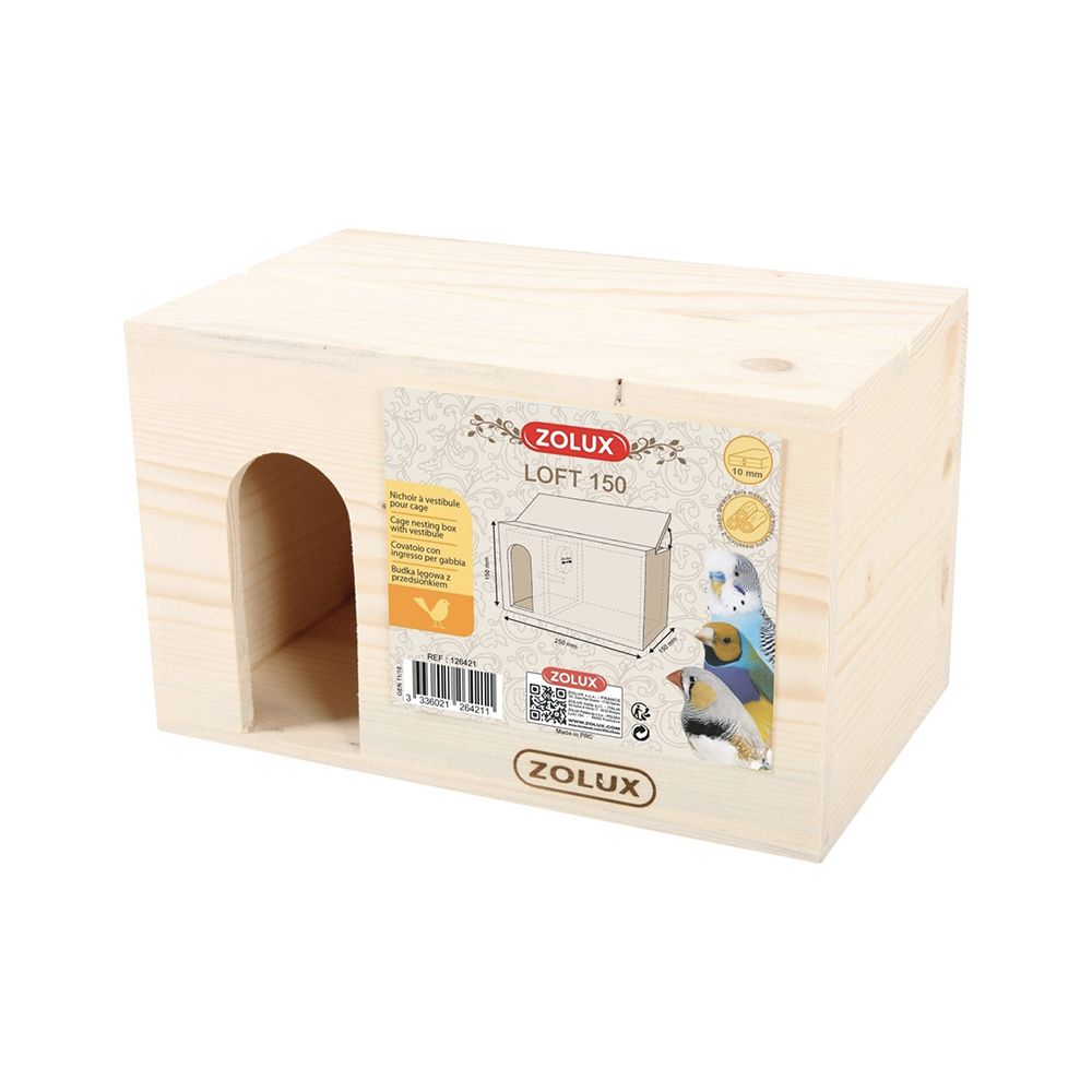 Zolux Bird Nesting Box - Loft 150