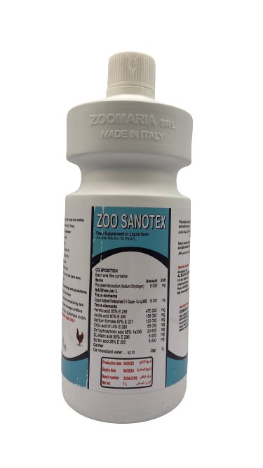 ZOO SANOTEX 1L Antifungal for birds