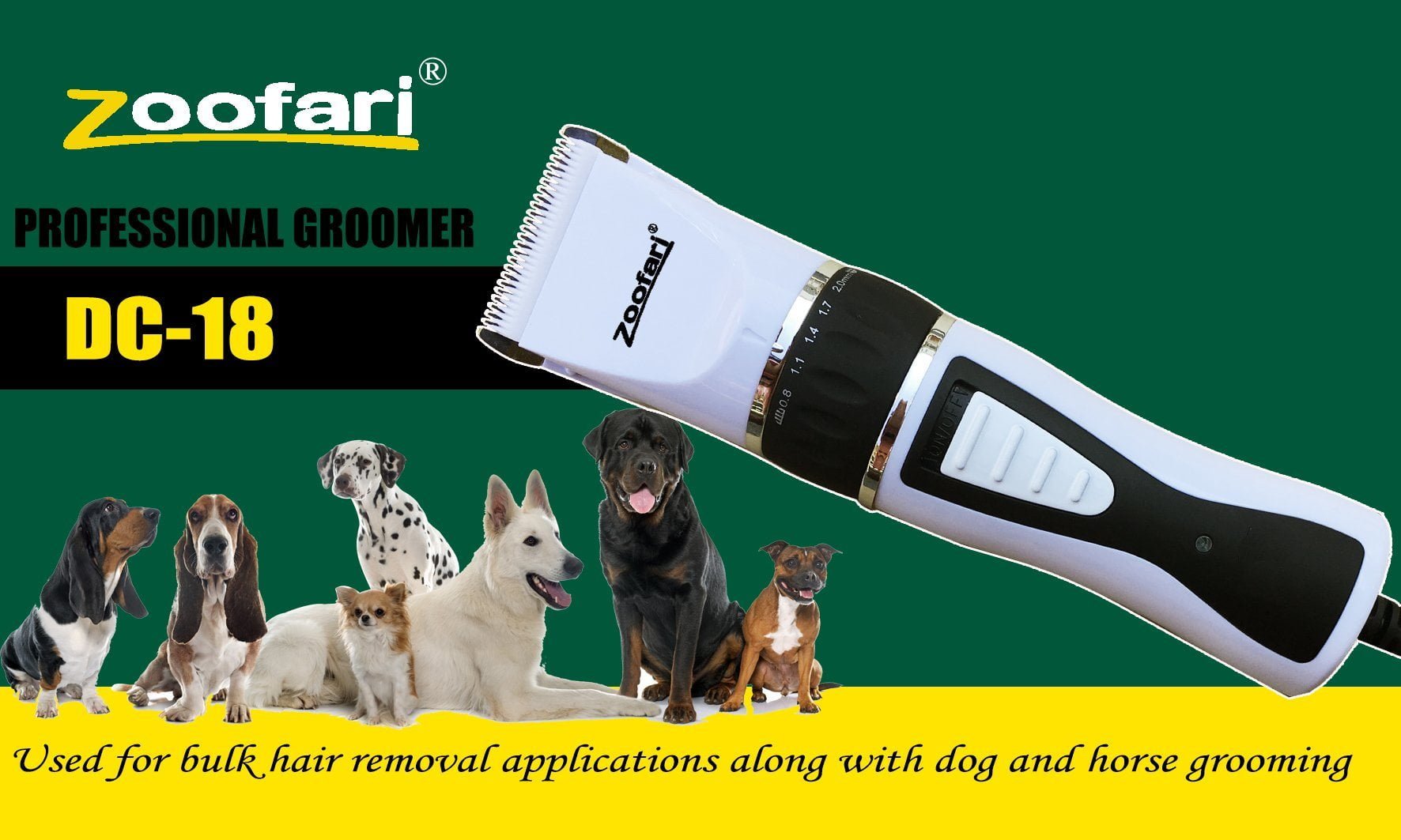 Zoofari Pet Trimmer Blades