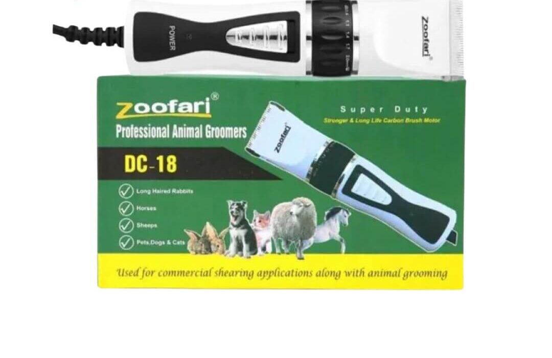 Zoofari Hair Trimmer DC-18 For cats And Dogs