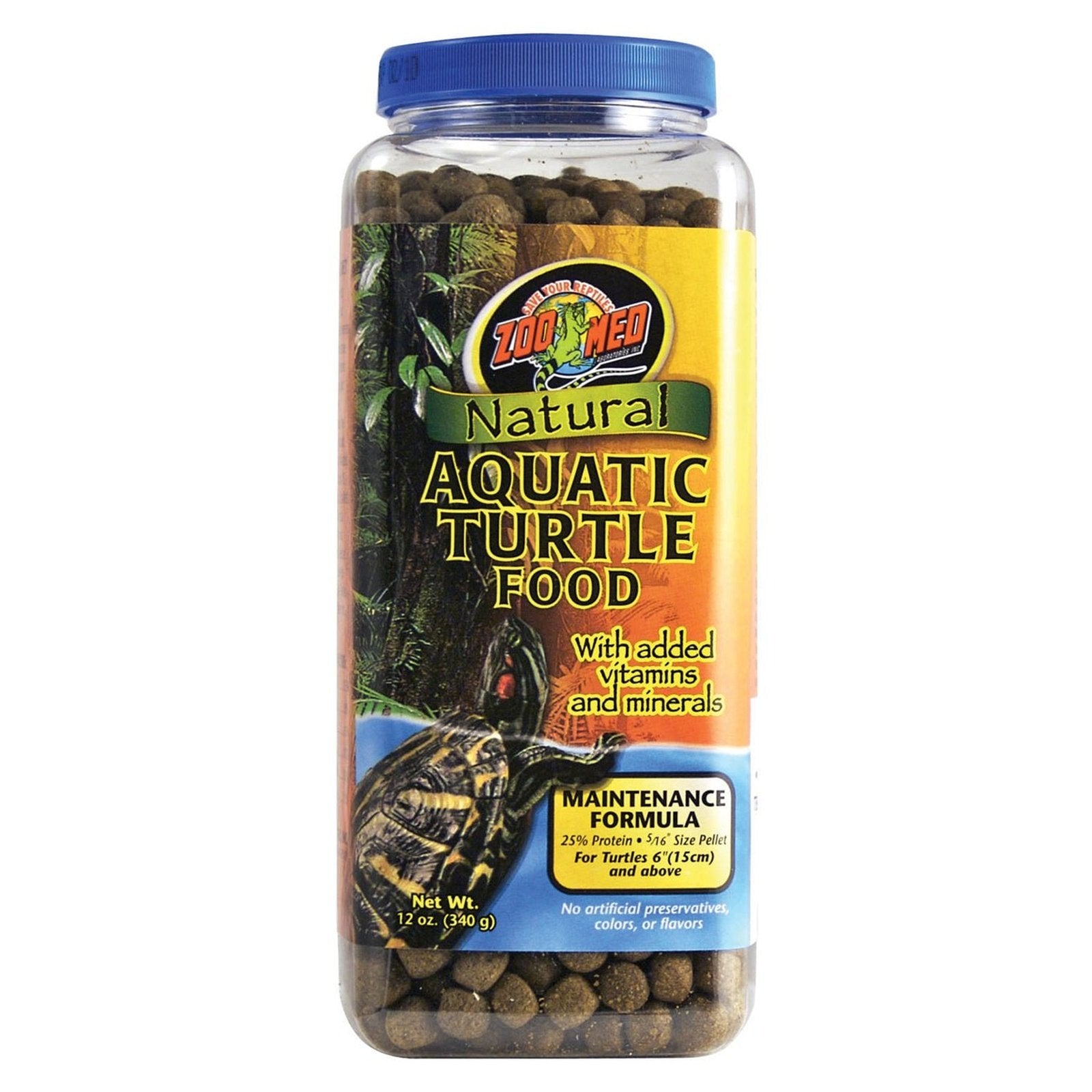 Zoomed Natural Aquatic Turtle Food - 340g