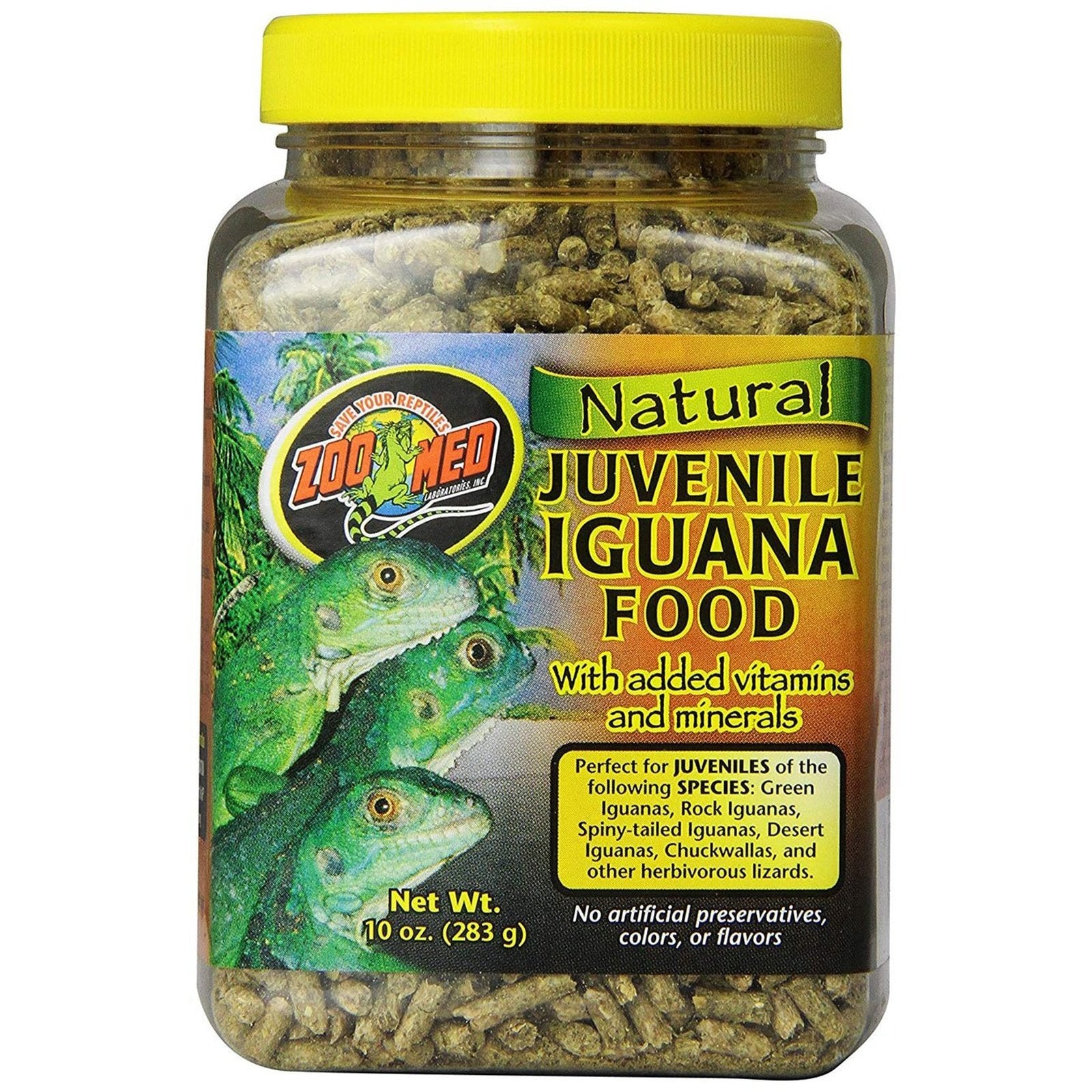 Zoomed Natural Juvenile Iguana Food - 283g