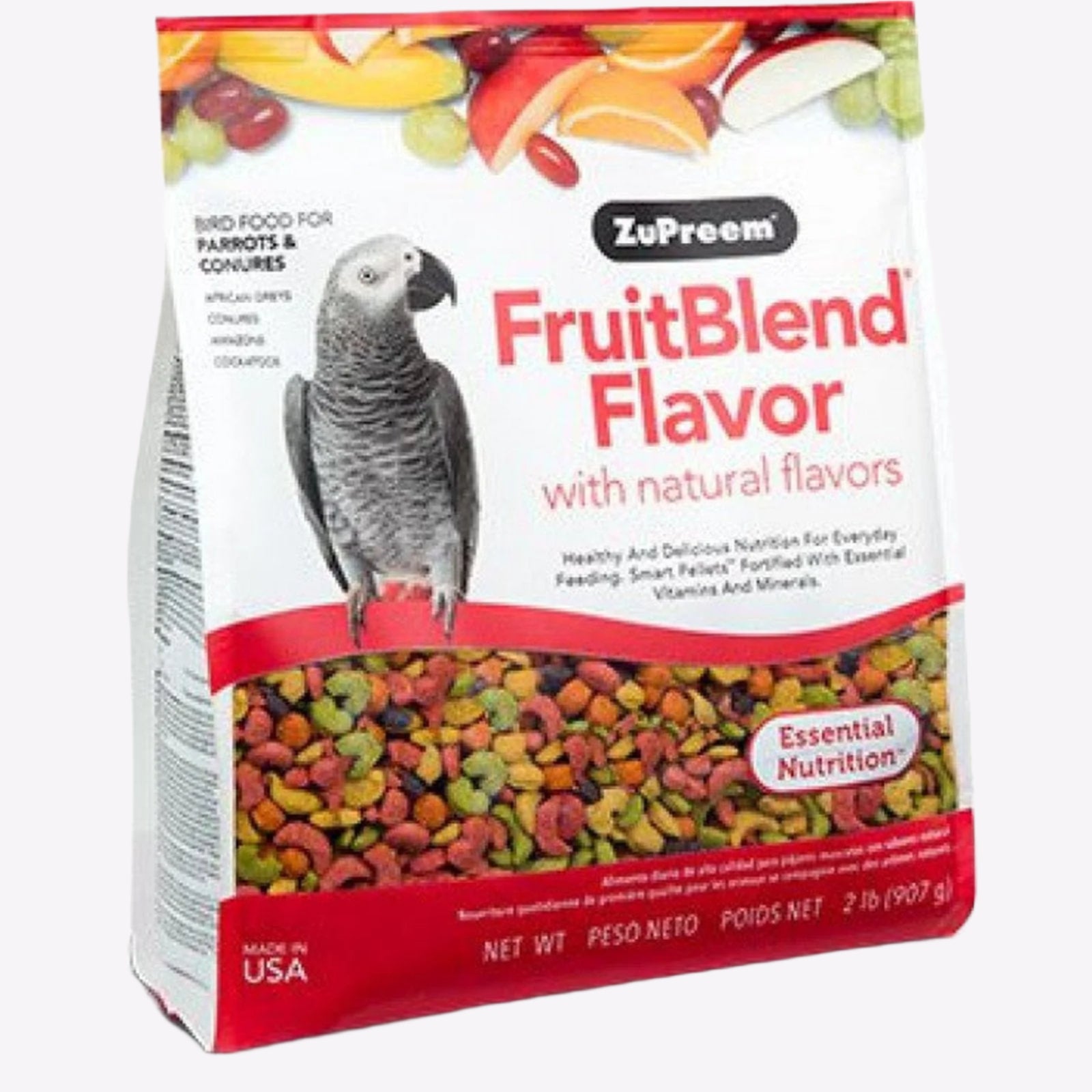Zupreem Fruitblend Flavor Medium & Large Parrot Food