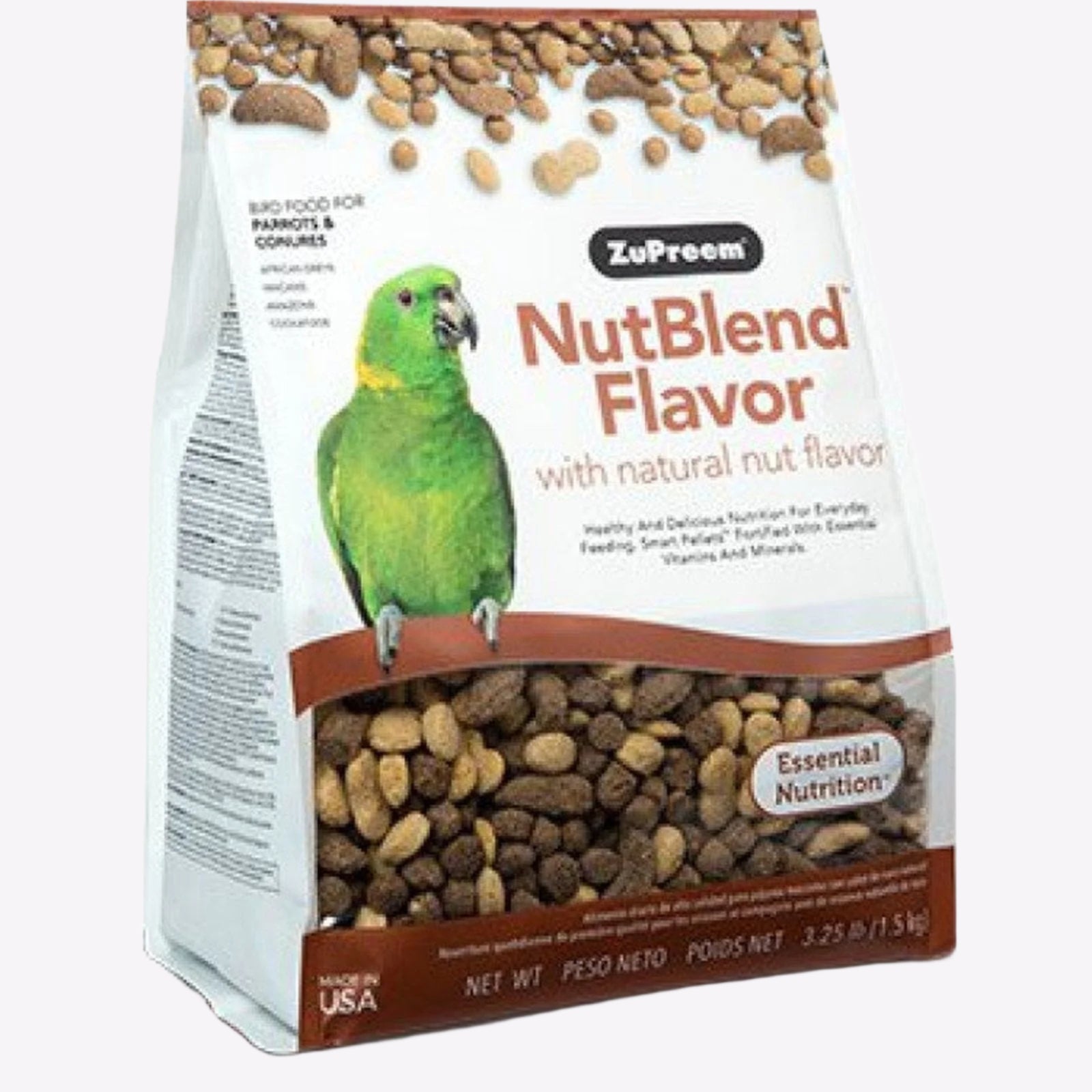 Zupreem NutBlend Flavor Bird Food - 17.5lb (7.94kg)