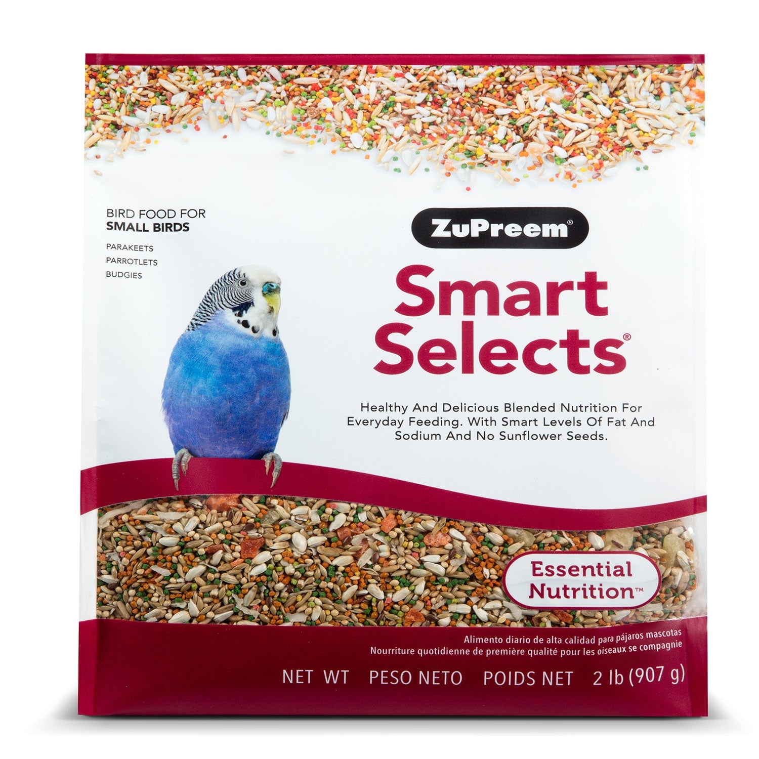 Zupreem Smart Selects Parakeets 2 lbs