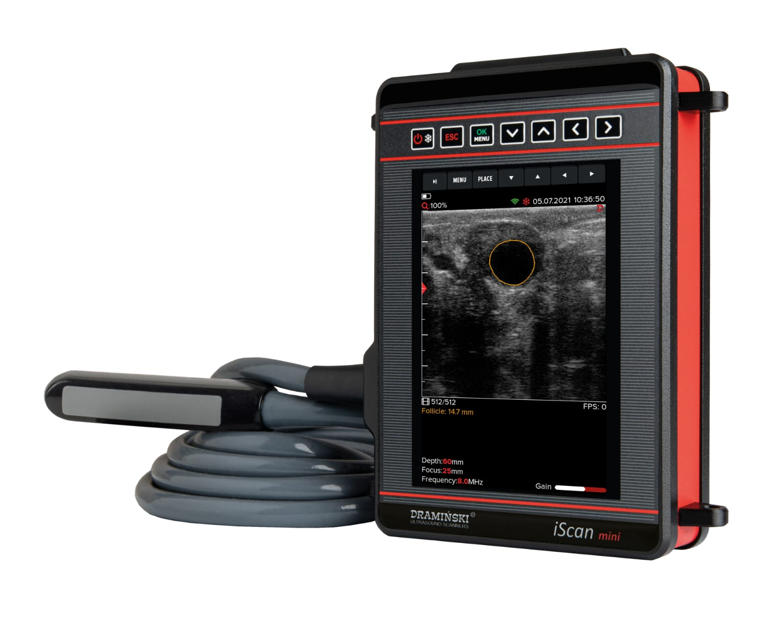 ISCAN MINI DRAMINISKI POLAND WITH RETAL PROBE.