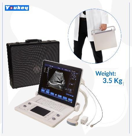 B&W D8 Professional Ultrasound Machine – 15” LED Display with 6 Hours Battery Backup