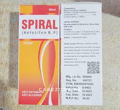 Spiralin Oral ΘêÑ∩┐╜Syp 500 ML