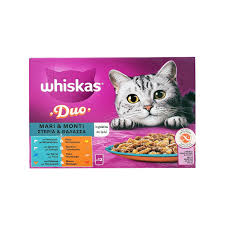 WHISKAS┬« Duo Ocean Delights in Jelly 1+ Adult Wet Cat Food Pouch