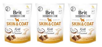 Brit Care Dog Functional Snack Skin&Coat Krill