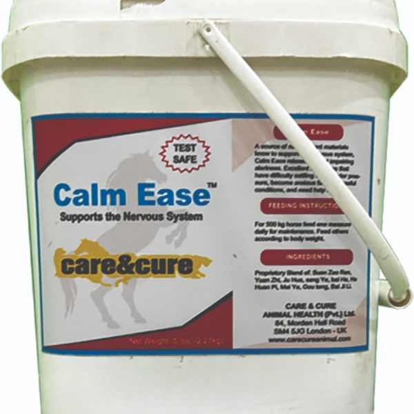 Calm Ease Care&Cure calming supplement supporting the nervous system in horses