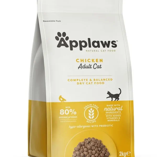 Applaws Chicken Adult Dry Cat Food - 2kg